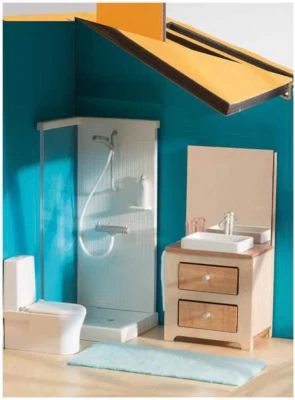 DJECO Puppenhaus - Badenzimmer 4 DJECO Puppenhaus - Badenzimmer – Bild 4