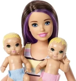 Barbie Skipper Babysitter Puppe (brünett), Kinderzimmer-Spielset Mit Baby-Puppen -Puppenwelt Verkauf 11618056 06