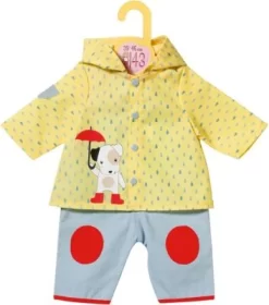 Dolly Moda Latzhose Mit Regenjacke 43cm