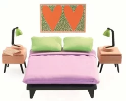 DJECO Puppenhaus - Elternschlafzimmer