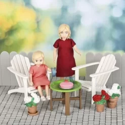 Lundby Puppenhaus Gartenmöbel, Set -Puppenwelt Verkauf 13406637 04