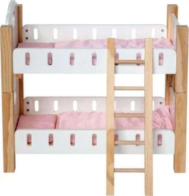 MyToys ORIGINALS Holz Puppenetagenbett 4 MyToys ORIGINALS Holz Puppenetagenbett – Bild 4