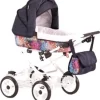 Zekiwa Puppenwagen Wannenpuppenwagen Looky, Dessin: Margerite Pink