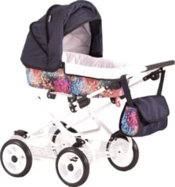 Zekiwa Puppenwagen Wannenpuppenwagen Looky, Dessin: Margerite Pink