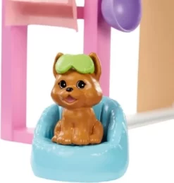 Barbie Wellness Gesichtsmasken Spielset Mit Puppe (blond) Mit Knete, Anziehpuppe -Puppenwelt Verkauf 15653317 04