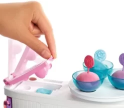 Barbie Wellness Gesichtsmasken Spielset Mit Puppe (blond) Mit Knete, Anziehpuppe -Puppenwelt Verkauf 15653317 06