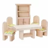 PLANTOYS Puppenhaus Esszimmer Classic Puppenhauszubehör