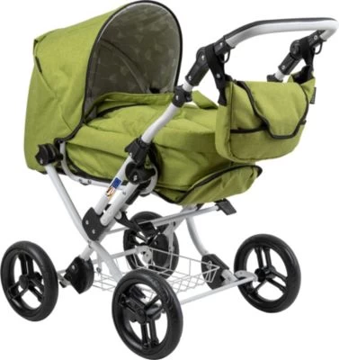 Zekiwa Puppenwagen Kombi-Puppenwagen Zeki Premium, Leinen, Mint 1 Zekiwa Puppenwagen Kombi-Puppenwagen Zeki Premium, Leinen, Mint