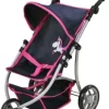 KNORRTOYS.COM Puppenwagen Jogger Lio - UMA Einhorn, Blau