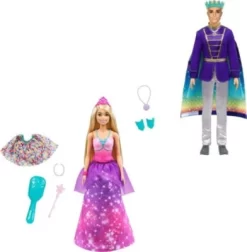 Barbie Dreamtopia 2-in-1 Prinzessin & Meerjungfrau Puppe, Anziehpuppe -Puppenwelt Verkauf 18515239 04