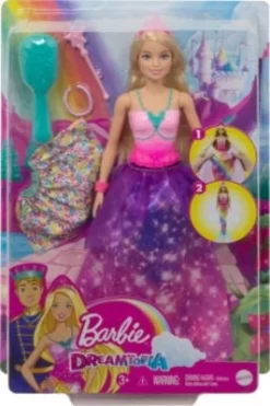 Barbie Dreamtopia 2-in-1 Prinzessin & Meerjungfrau Puppe, Anziehpuppe -Puppenwelt Verkauf 18515239 05