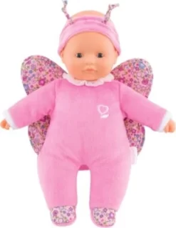 Mon Doudou Corolle Sweetheart, Schmetterling - Weichkörperpuppe, 30 Cm