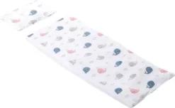 MyToys ORIGINALS Holz Puppenwiege, Grau Mit Bettwäsche -Puppenwelt Verkauf 19919005 05