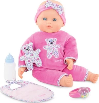 Corolle Mon Grand Poupon - Lucille Interaktiv Mit 8 Funktionen, Weichkörperpuppe Mit Schlafaugen, 42 Cm 3 Corolle Mon Grand Poupon - Lucille Interaktiv Mit 8 Funktionen, Weichkörperpuppe Mit Schlafaugen, 42 Cm – Bild 3