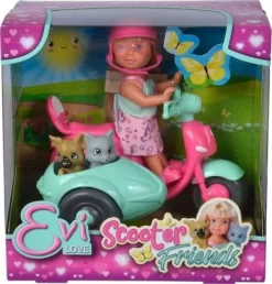 Simba Evi LOVE Scooter Friends, 12 Cm -Puppenwelt Verkauf 24352448 03