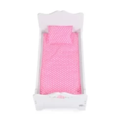 MONI Puppenbett PH12B019 Aus Holz, Maße 48 X 32 X 30 Cm, Kissen Und Unterlage Puppenmöbel 11 MONI Puppenbett PH12B019 Aus Holz, Maße 48 X 32 X 30 Cm, Kissen Und Unterlage Puppenmöbel -Puppenwelt Verkauf 24498303 06