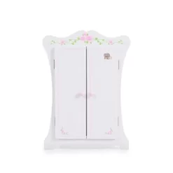 MONI Puppenkleiderschrank PH12B011 Holz, Maße 42,5 X 22 X 57 Cm, 3 Kleiderbügel Puppenmöbel -Puppenwelt Verkauf 24525536 03