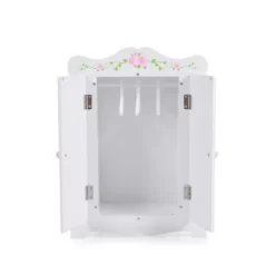 MONI Puppenkleiderschrank PH12B011 Holz, Maße 42,5 X 22 X 57 Cm, 3 Kleiderbügel Puppenmöbel -Puppenwelt Verkauf 24525536 04