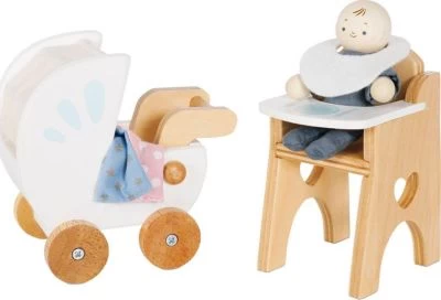 Le Toy Van Babysitter Set + Baby Aus Holz 5 Le Toy Van Babysitter Set + Baby Aus Holz – Bild 5