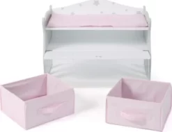 CHIC 2000 Wickeltisch Mit 3 Staufächern, Stars Grau -Puppenwelt Verkauf 24957568 03