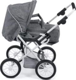 CHIC 2000 Kombi-Puppenwagen LENI, Jeans Grey -Puppenwelt Verkauf 24957580 03