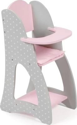 CHIC 2000 Puppen-Hochstuhl, Puntos Grey