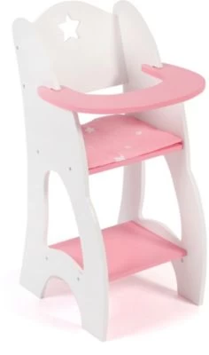 CHIC 2000 Puppen-Hochstuhl, Stars Pink