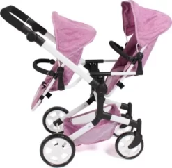 CHIC 2000 Puppenwagen Linus Duo, Jeans Pink 8 CHIC 2000 Puppenwagen Linus Duo, Jeans Pink -Puppenwelt Verkauf 24957642 03