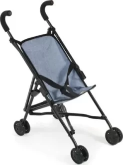 CHIC 2000 Mini-Puppenbuggy ROMA, Jeans Blue