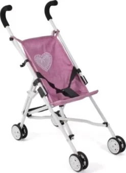 CHIC 2000 Mini-Puppenbuggy ROMA, Jeans Pink