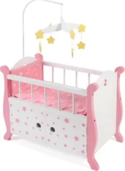 CHIC 2000 Puppenbett Mit Mobile, Stars Pink -Puppenwelt Verkauf 24957725 03
