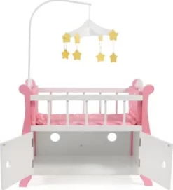 CHIC 2000 Puppenbett Mit Mobile, Stars Pink -Puppenwelt Verkauf 24957725 04