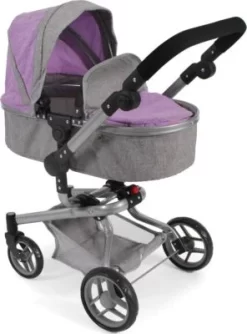 CHIC 2000 Kombi-Puppenwagen YOLO, Melange Lila