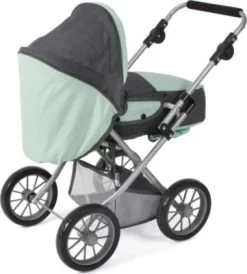 CHIC 2000 Kombi-Puppenwagen LENI, Melange Anthrazit-mint -Puppenwelt Verkauf 24957762 03