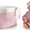 JUAN ANTONIO Munecas Babypuppe Mufly Mit Kinderwagentasche, 21 Cm