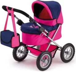 BAYER Puppenwagen Trendy Pink/blau