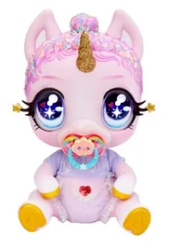 Glitter Babyz Unicorn Doll- Pink Rainbow (Jewels Daydreamer)