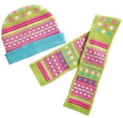 Heless Set Puppen-Mütze Und Schal Froschi Gr. 38-45 Cm