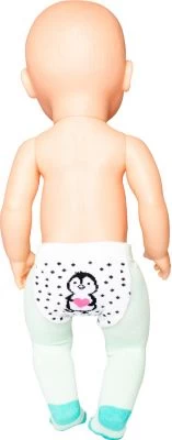 Heless Puppen-Strumpfhose Mit Söckchen "Pinguin Pünktchen", Gr. 35-45 Cm 4 Heless Puppen-Strumpfhose Mit Söckchen "Pinguin Pünktchen", Gr. 35-45 Cm – Bild 4