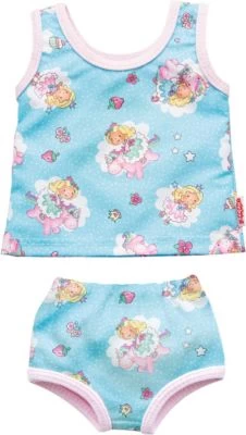 Heless Puppen-Unterwäsche Einhorn Emil & Fee Emma, Gr. 35-45 Cm