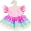 Heless Puppen-Kleid Regenbogenfee Gr. 28-35 Cm