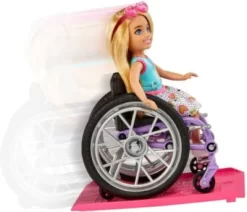Barbie Chelsea-Puppe (blond) Und Rollstuhl. Spielzeug Für Kinder Ab 3 Jahren -Puppenwelt Verkauf 26406524 03