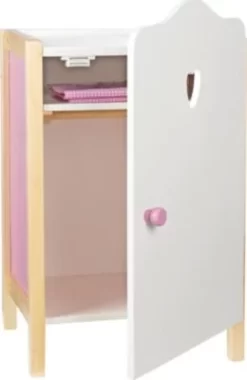 Roba Puppenkleiderschrank Scarlett Zum Verstauen Von Puppenkleidung Und Zubehör, Weiß Lackiert -Puppenwelt Verkauf 27199098 05