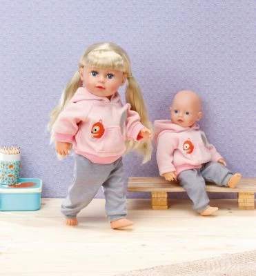 Dolly Moda Sport-Outfit Pink Eichhörnchen 34-38 Cm (36 Cm) 2 Dolly Moda Sport-Outfit Pink Eichhörnchen 34-38 Cm (36 Cm) – Bild 2