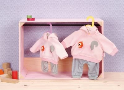 Dolly Moda Sport-Outfit Pink Eichhörnchen 34-38 Cm (36 Cm) 3 Dolly Moda Sport-Outfit Pink Eichhörnchen 34-38 Cm (36 Cm) – Bild 3