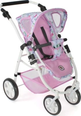 CHIC 2000 Kombi-Puppenwagen 3 In 1 EMOTION ALL IN, Flowers 2 CHIC 2000 Kombi-Puppenwagen 3 In 1 EMOTION ALL IN, Flowers – Bild 2