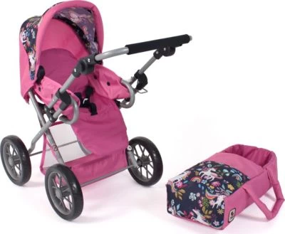 CHIC 2000 Kombi-Puppenwagen LENI, Einhorn 4 CHIC 2000 Kombi-Puppenwagen LENI, Einhorn – Bild 4