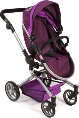 CHIC 2000 Kombi-Puppenwagen "YOLO", Lila 5 CHIC 2000 Kombi-Puppenwagen "YOLO", Lila – Bild 5