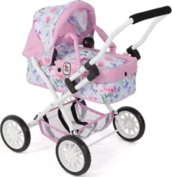 CHIC 2000 Mini-Kuschel-Puppenwagen SMARTY, Flowers