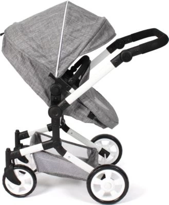 CHIC 2000 Kombi-Puppenwagen "LINUS", Jeans Grey 4 CHIC 2000 Kombi-Puppenwagen "LINUS", Jeans Grey – Bild 4